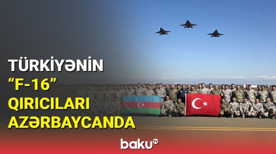 MN: Türkiyənin "F-16" qırıcı təyyarələri Azərbaycana gəldi