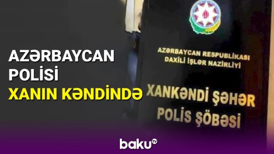 Xankəndi Şəhər Polis Şöbəsi yaradıldı