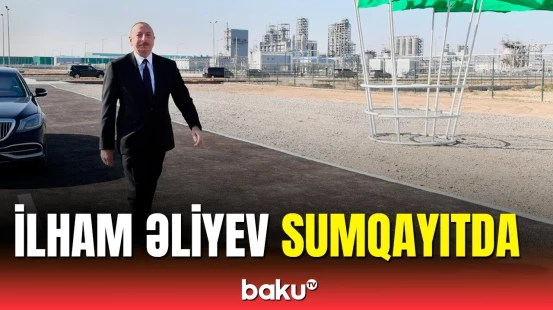 Prezident Sumqayıtda açılış və təməlqoyma mərasimlərində iştirak etdi