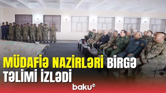 "Mustafa Kamal Atatürk - 2023" təliminin "Yüksək Səviyyəli Müşahidəçi Günü" keçirildi