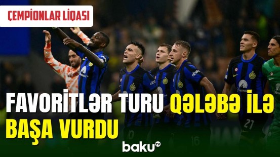 Çempionlar Liqasında 3-cü turun oyunları keçirilib