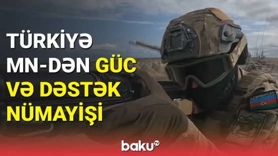 Türkiyə MN Azərbaycandakı birgə təlimlə bağlı paylaşım etdi