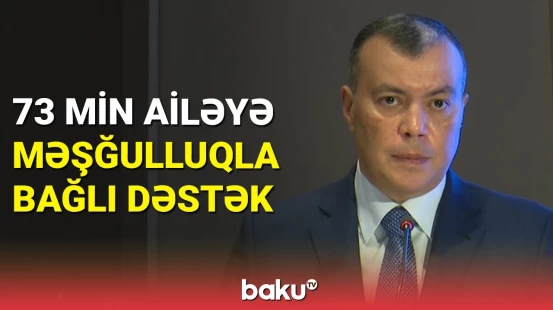 Nazir: Son 5 ildə 1 milyondan çox insana məşğulluq xidməti göstərilib