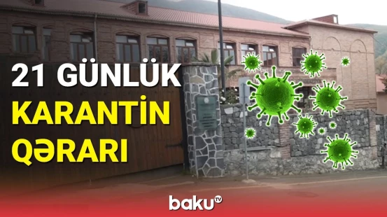 Şəkidə şagirdlər arasında kütləvi yoluxma: gimnaziyada karantin elanı