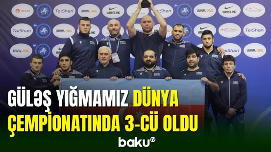 Güləş yığmamız U-23 dünya çempionatında 5 medal qazandı