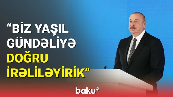 Prezident İlham Əliyev Azərbaycanın gələcək enerji potensialından danışdı