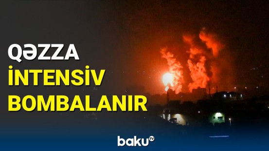 İsrail əməliyyatlara başladı: Qəzzaya zərbələr endirilir