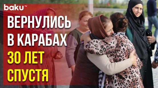 Реализация программы «Великое возвращение» продолжается: сегодня в село Агалы вернулись еще 25 семей