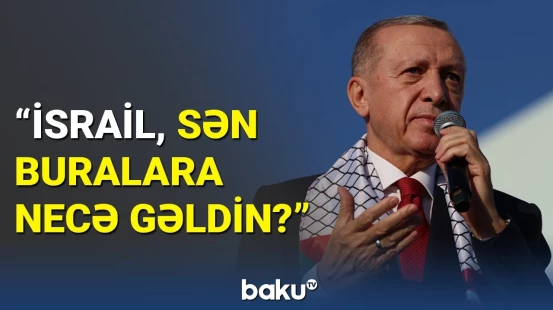 Ərdoğandan sərt çıxış: Türkiyə sənə borclu deyil