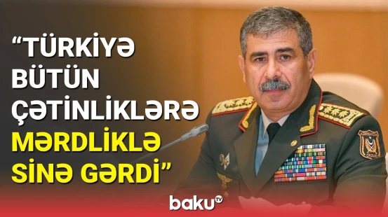 Zakir Həsənov türkiyəli həmkarını və Baş Qərargah rəisini təbrik edib