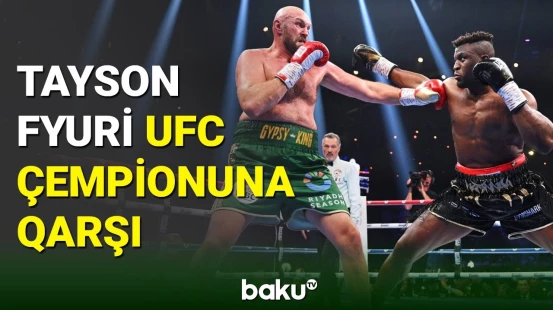WBC çempionu Tayson Fyuri Frensis Nqannu ilə qarşılaşıb