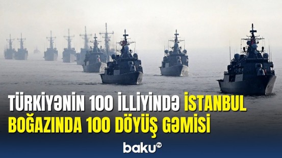 Türkiyə donanmasına aid gəmilər İstanbul boğazından keçdi