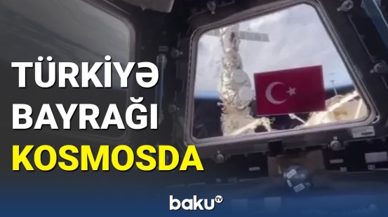 Rusiyalı kosmonavtdan jest: Oleq Artemyev kosmosdan Türkiyəni təbrik etdi