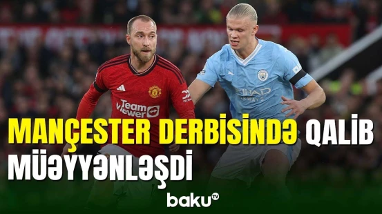 İngiltərə çempionatı - “Mançester Yunayted” - “Mançester Siti” matçı