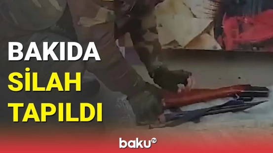 FHN-i hərəkətə keçirən zəng: Yasamalda silah aşkarlandı