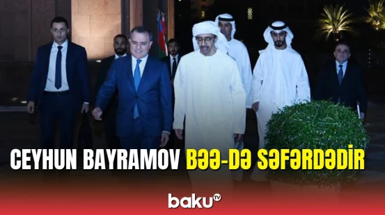 Ceyhun Bayramov BƏƏ-li həmkarı ilə regiondakı vəziyyəti müzakirə etdi