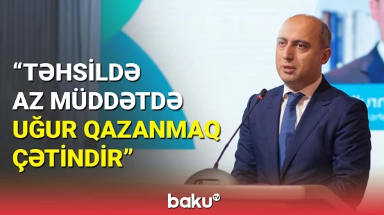 Emin Əmrullayev gənclərin karyera problemlərindən danışdı