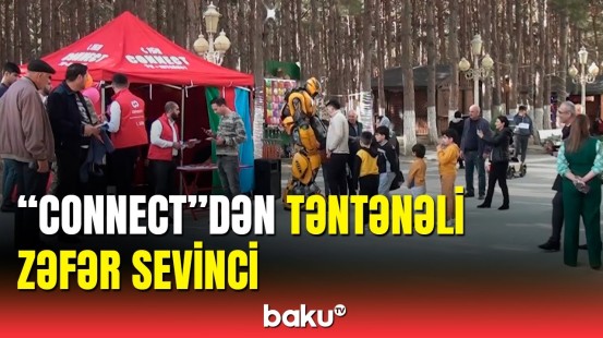 "Connect" şirkəti Zəfər Gününü sakinlərlə birgə qeyd etdi