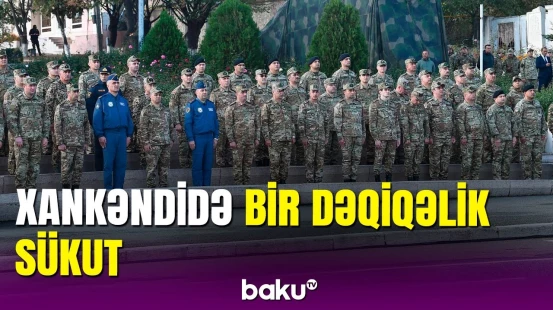 Xankəndidə şəhidlərimiz belə anıldı