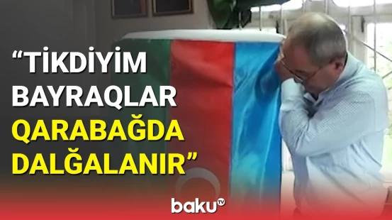 44 günlük müharibədə 800 bayraq hazırlayan Kərgəlan sakini