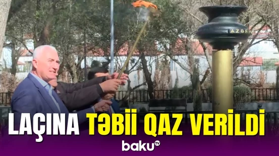"Azəriqaz" Laçını təbii qazla təmin edir
