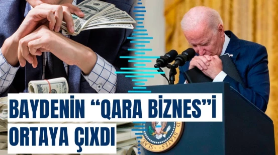 ABŞ-də səs-küyə səbəb olacaq iddia: Baydenin oğlunun "qara biznes"i