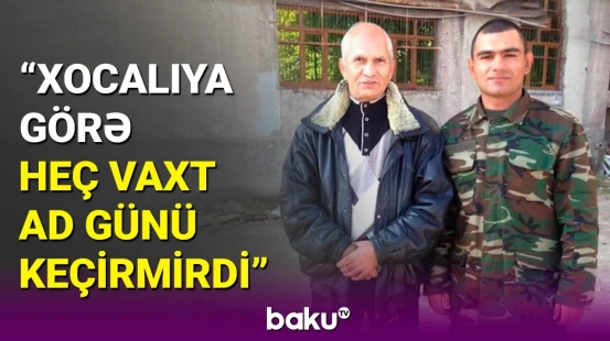 Xocalının ildönümündə anadan olub, azad olunmasında  iştirak edən şəhid