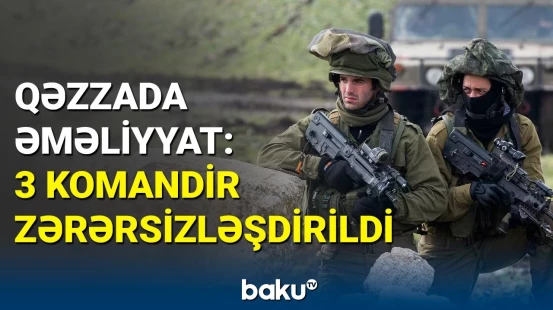 İsrail bölmələrinə gecə hücumunun qarşısı alındı