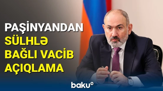 Ermənistan 3 prinsip əsasında saziş imzalamağa ümid edir