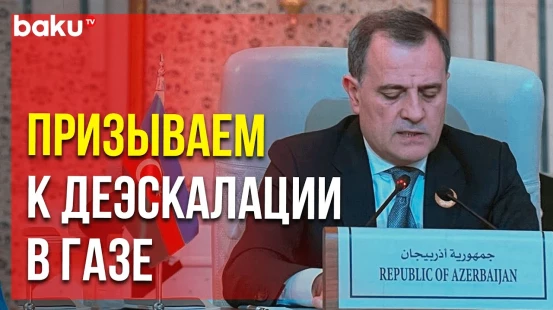 Джейхун Байрамов выступил на совместном саммите Лиги арабских государств и ОИС