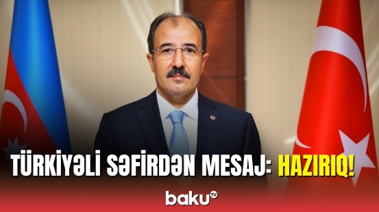 Cahit Bağcı Bakıda: Təcrübələrimizi Azərbaycanla bölüşə bilərik