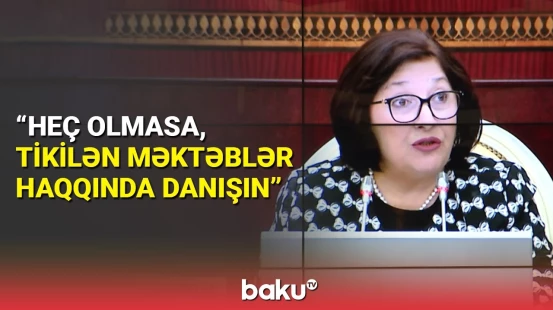 Sahibə Qafarova Etibar Əliyevə qəzəbləndi: Yaxşı ki 10 dəqiqə eləmişik, 15 dəqiqə eləməmişik