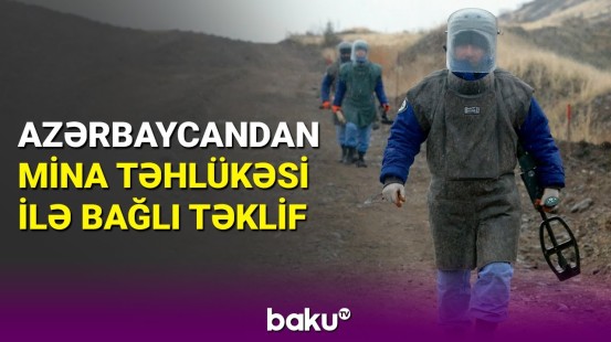 Azərbaycanın təklif etdiyi yeni strategiya: Minasız dünya