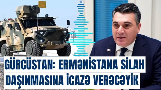 Gürcüstan yolu ilə Ermənistana aparılan silahlarla bağlı açıqlama
