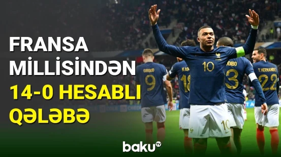 Fransa millisindən tarixi qələbə