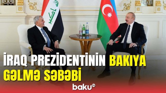 Azərbaycan və İraq Prezidentlərinin təkbətək görüşü keçirildi