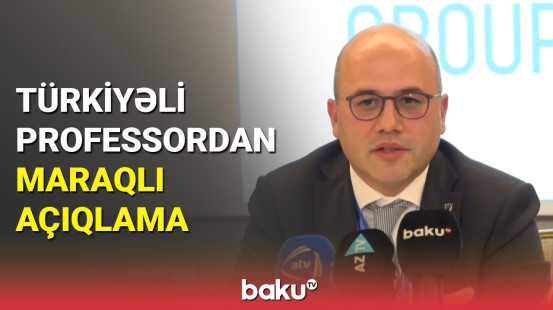 Ankara Universitetinin professoru hansı mövzudan danışdı?