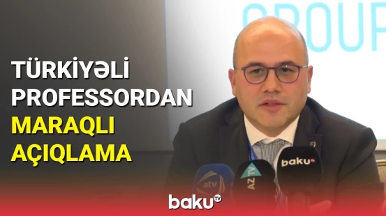 Ankara Universitetinin professoru hansı mövzudan danışdı?