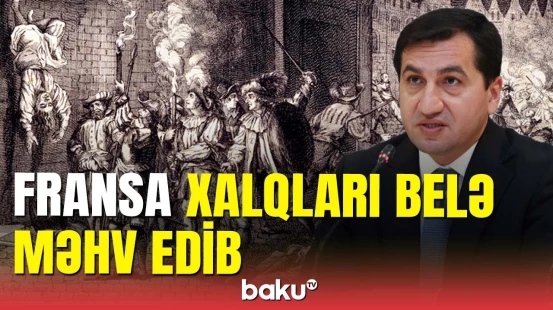 Prezidentdən faktlar: Fransanın utancverici cinayətləri sadalandı