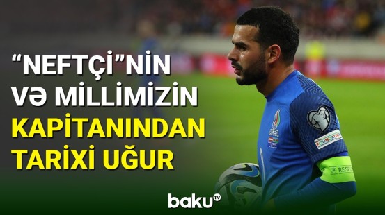 UEFA "Neftçi" və millimizin kapitanı Emin Mahmudovu fərqləndirib