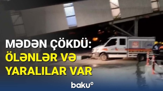 Türkiyədə mis mədəni çökdü: 3 nəfər saxlanıldı