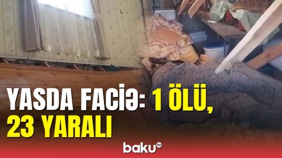 Bərdədə yas mərasimində faciə: ölən və yaralılar var