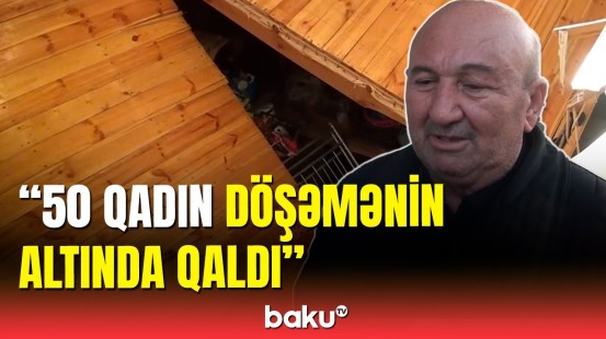 Hadisə şahidləri Bərdədə yas mərasimində uçan evdən danışdı