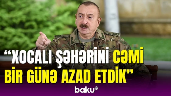 İlham Əliyev: Azərbaycanda aqressiv separatizmə son qoyduq