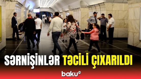Bakı metrosunda ləngimə: əsl səbəb açıqlandı