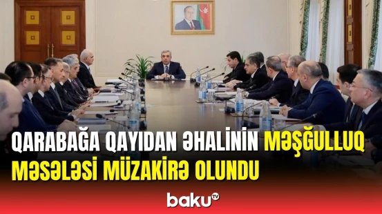 Əlaqələndirmə Qərargahının iclası keçirilib