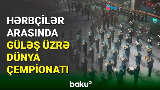 Hərbçilər arasında güləş üzrə dünya çempionatının açılışı