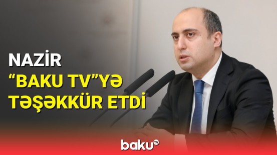 Emin Əmrullayev: Məktəblərdəki hadisələrlə bağlı "Baku TV"nin reportajlarını faydalı hesab edirəm
