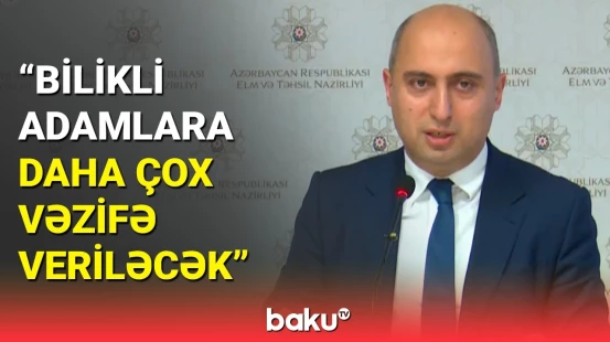 Nazir Emin Əmrullayev sertifikatlaşdırmanın əhəmiyyətindən danışdı