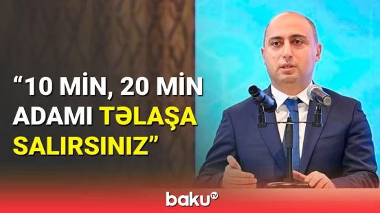 Nazir xəbər başlıqlarına görə irad bildirdi